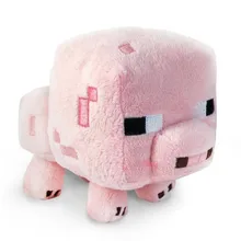 high quality Minecraft Plush Toys Stuffed Plush Toys Minecraft PIG Animal Plush Toys pink 16CM for