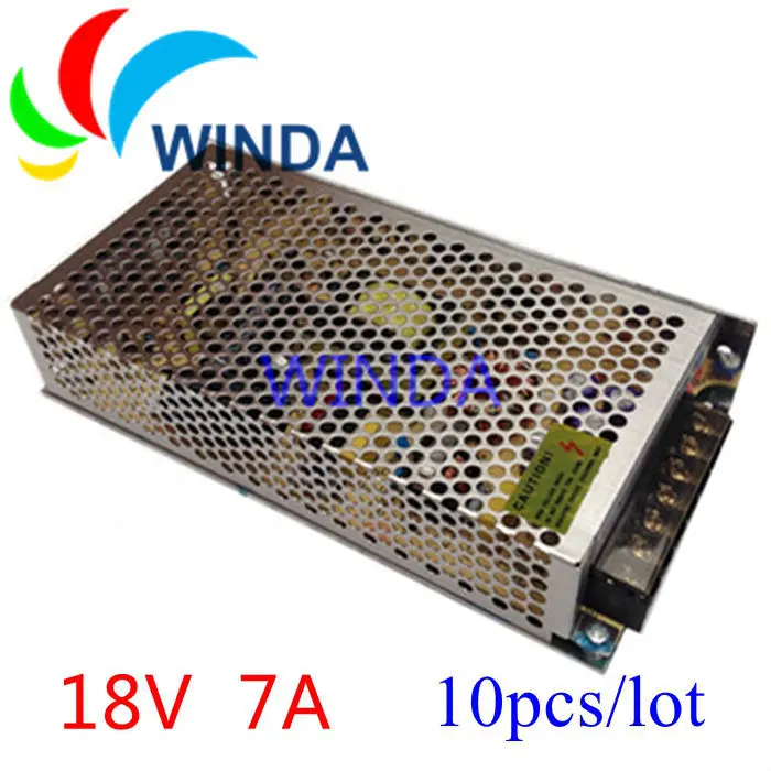 

120W switching power supply output 18V7A full range can be applies for all countries centralized power supply 10pcs