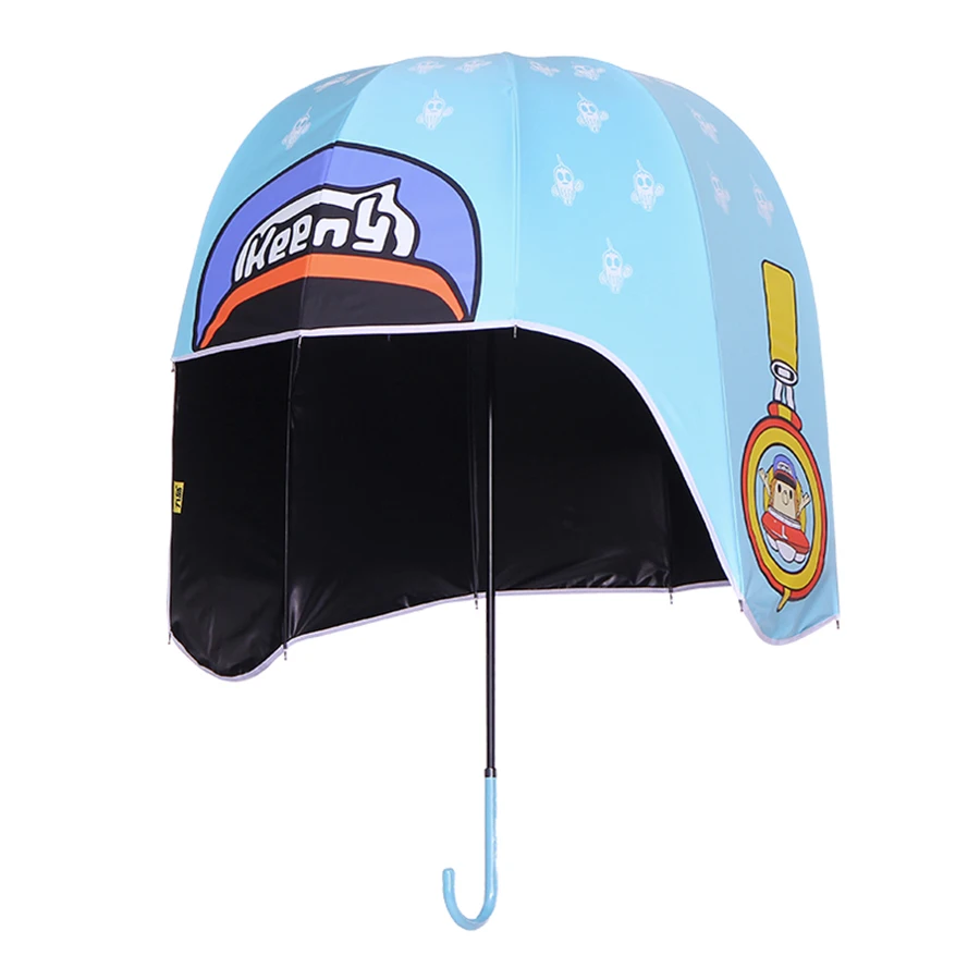 Дождливый детский мультяшный зонтик-купол, желтый прозрачный зонтик, маленький солнцезащитный Зонт Unbrella, Skylanders, Paragua, звездная ночь, 50KO066