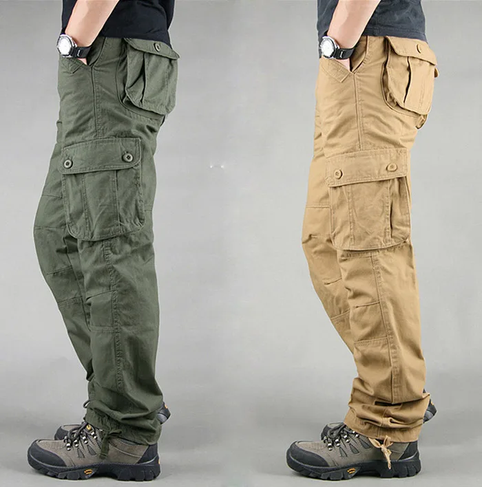 2019 весенние брюки-карго Для мужчин плюс Размеры военные Для мужчин брюки Повседневное уличной моды тактические брюки Selected Homme