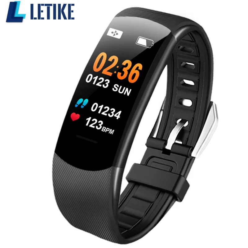 Letike C5 Новые смарт часы для мужчин и женщин монитор сердечного ритма кровяное