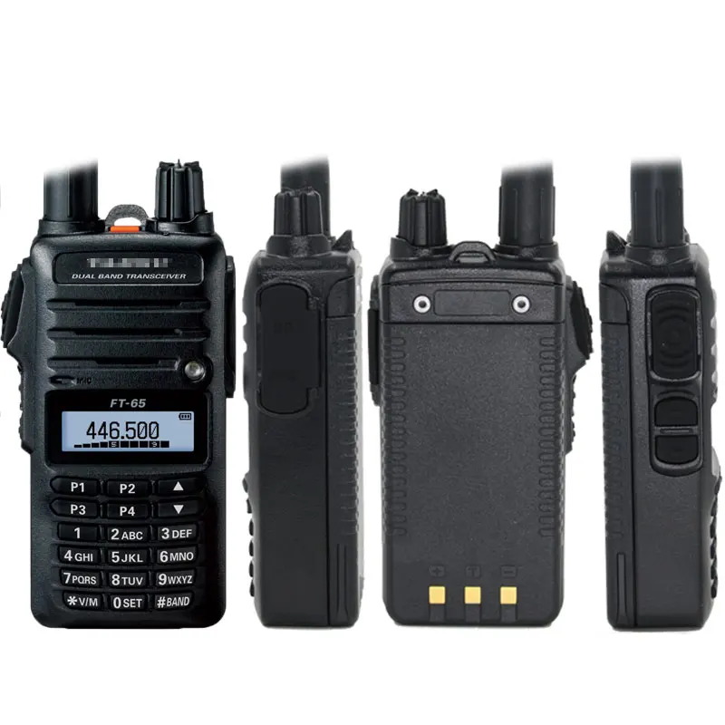 Для рации YAESU FT-65R двухдиапазонный VHF136-174/UHF400-480MHz FM Ham двухсторонний радиоприемопередатчик