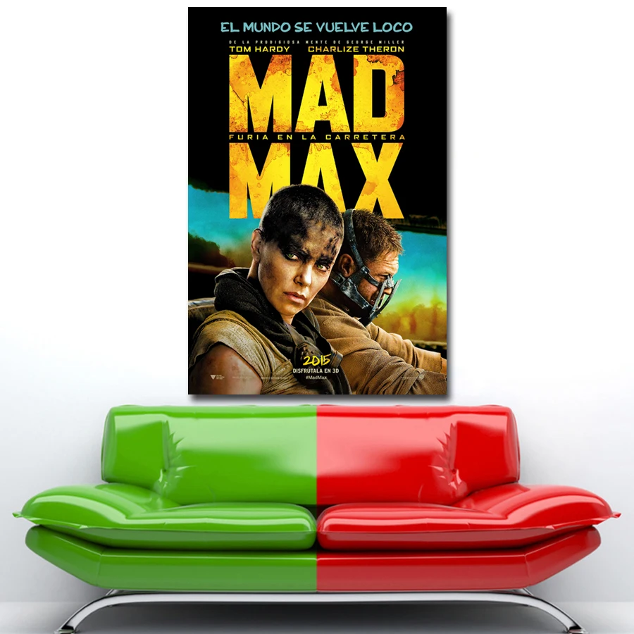 Обложка фильма Mad Max Fury Road плакаты Картина на холсте|Рисование и каллиграфия| |