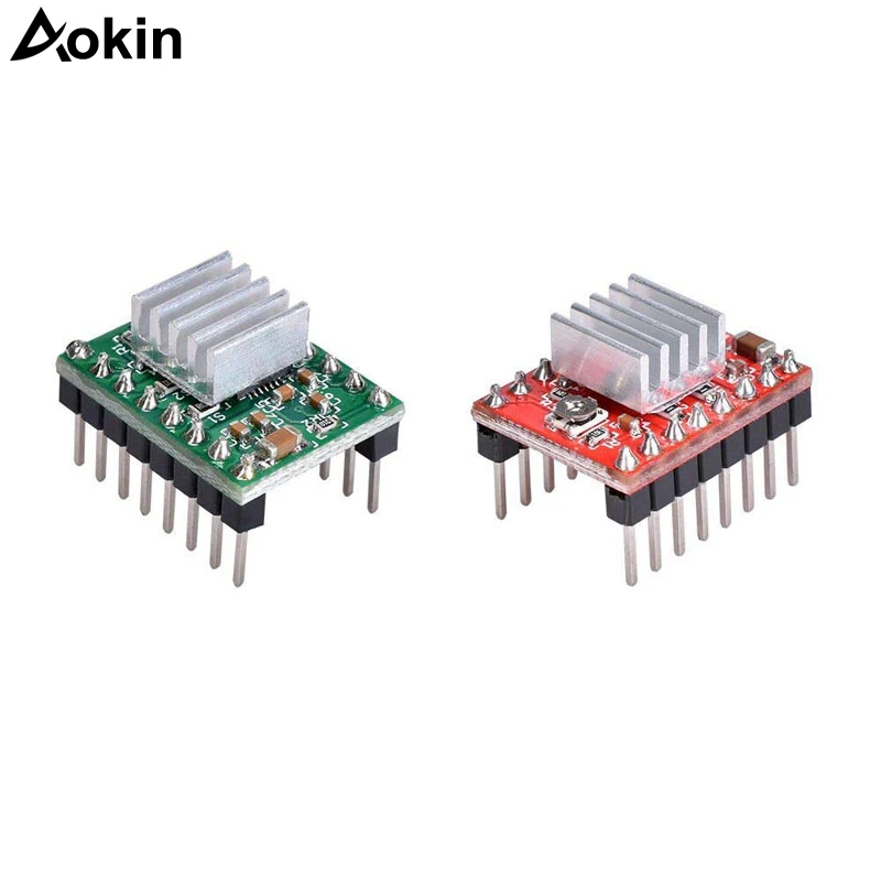 

1pcs 3pcs 5pcs 3D Printer Parts Reprap A4988 Stepper Motor Driver Module With HeatSink