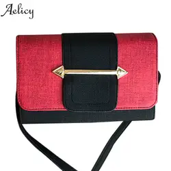 Aelicy брендовые Модные женские плеча сумки через плечо высокое качество сумка-почтальонка для женщин 2017 дамы hasp сумка Винтаж