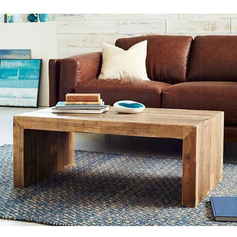 Loft American Country Wrought Iron Coffee Table Vintage Wood Side Loft American Country Wrought Iron Coffee Table Vintage Wood Side Tables Living Room Sofa A Few Can Be In From