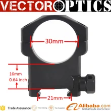 10 шт. векторная оптика высокий профиль Mark тактический 30 мм прицел крепление с кольцами для прицела на Пикатинни