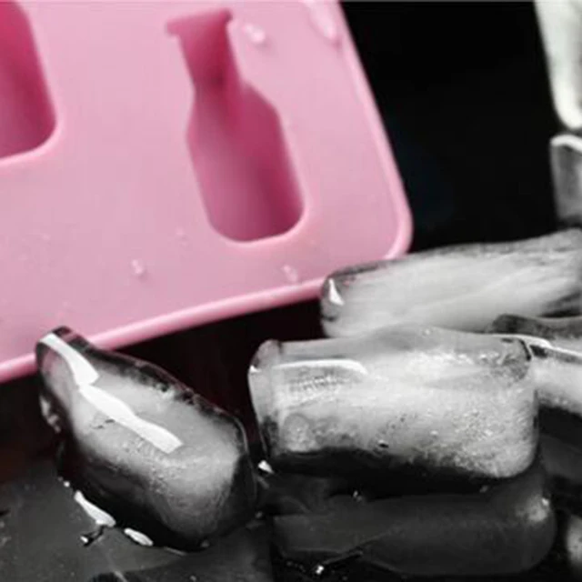 DIY Творческий Большой Ice Cube Плесень квадратный Форма силиконовые для льда фрукты Ice Cube чайник Бар Кухня аксессуары случайный hair0222