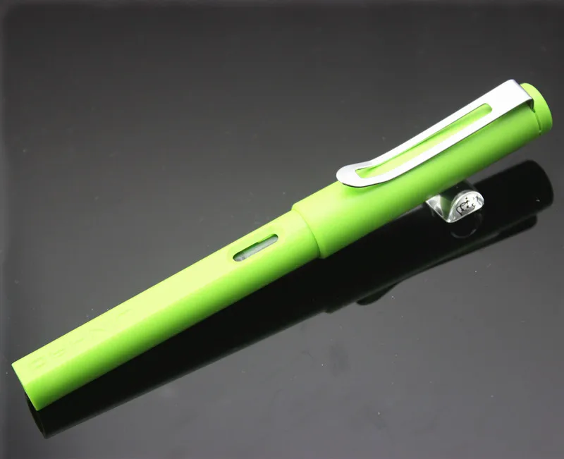 Jinhao 599A Высокое качество пластиковая перьевая ручка 0 38 мм дополнительный тонкий