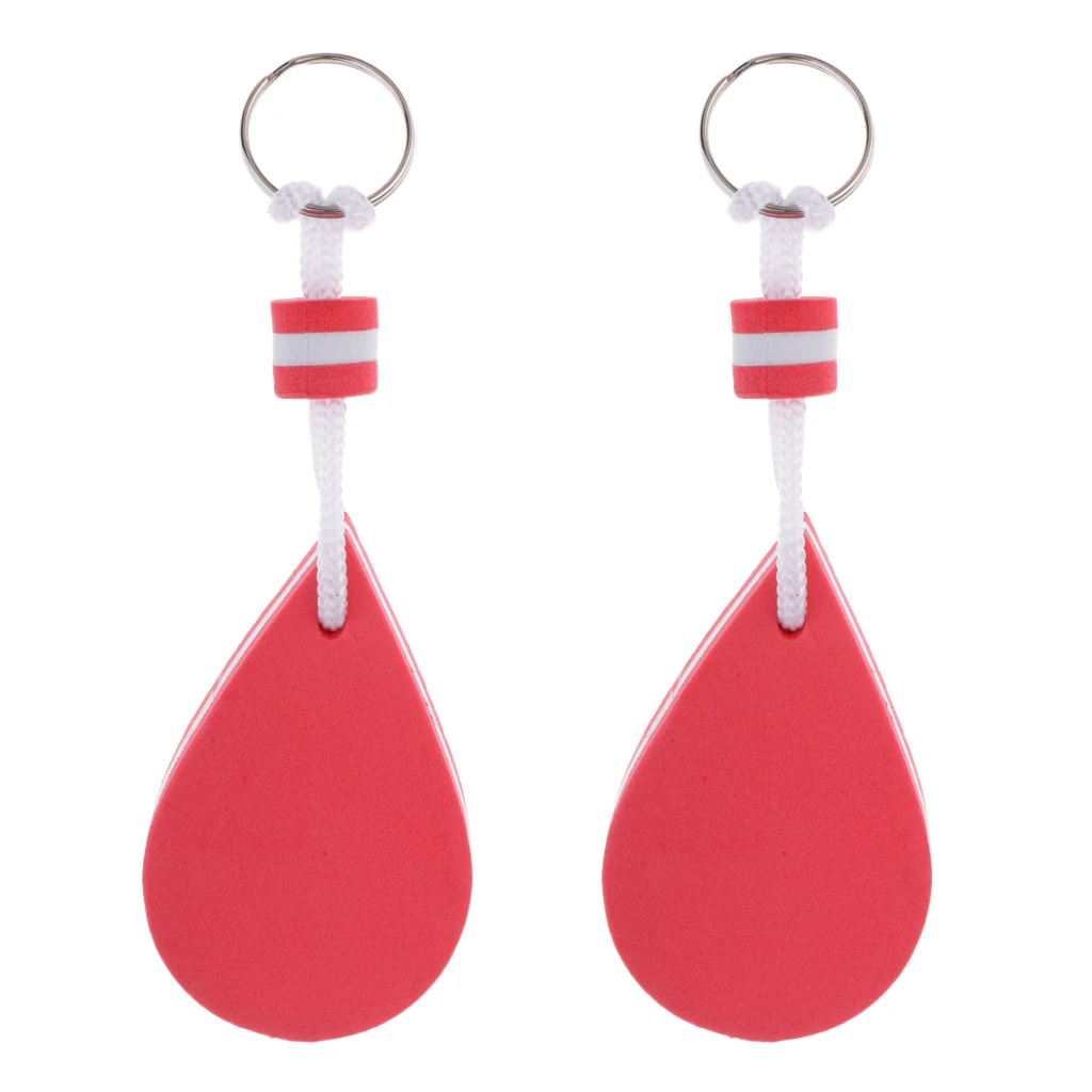 2 Pcs Sailing Floating Key Chain Boat Float Marine Keys Ring Holder Buoyant Floating Keychain Inflatable Boats Accessories