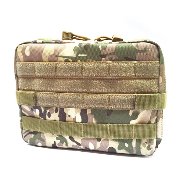 Открытый военный охотничий MOLLE Admin Pouch тактический чехол мульти Медицинский Набор сумка утилита Чехол Для Кемпинга прогулки верховой езды - Цвет: CP