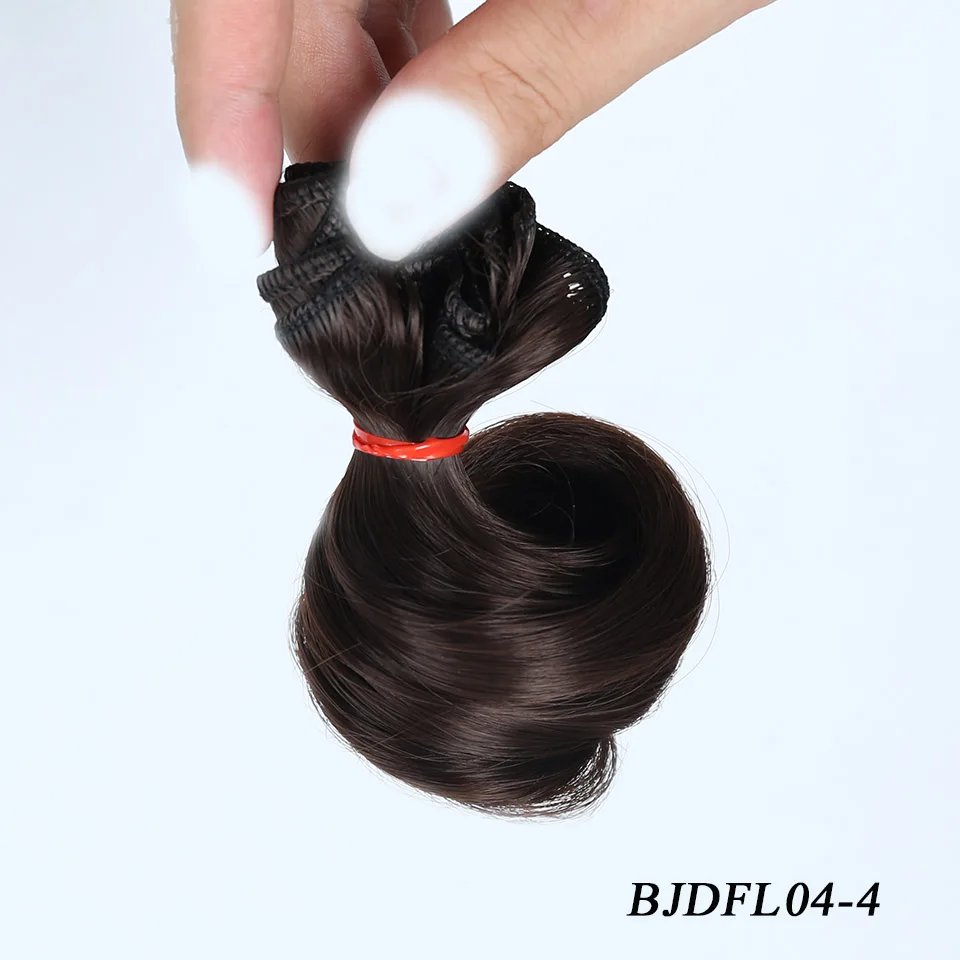 Allaosify 15 см* 100 см высокая температура термостойкие волосы куклы для 1/3 1/4 1/6 BJD diy парики с волнистыми волосами для куклы