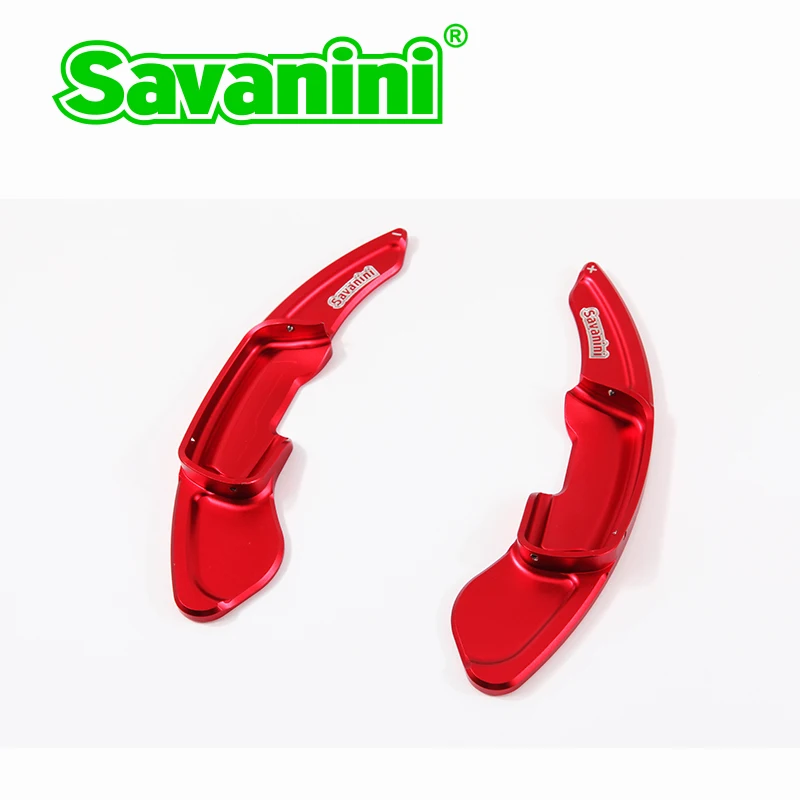 Savanini 2 шт. алюминиевое рулевое колесо DSG переключатель весла переключения передач