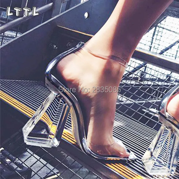 2016-Sexy-Kim-Kardashian-Sandal-Style-PVC-Clear-Transparent-Back-Strap-High-Heels-Sandals-Plus-Size