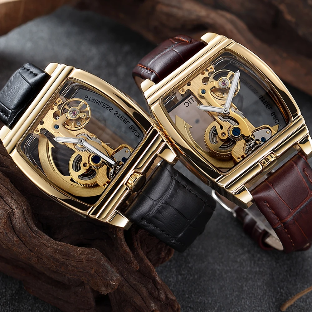 توربيون التلقائية ووتش الرجال جلد طبيعي الذهب شفافة ووتش 2019 شينهوا ساعة رجل التلقائي ساعات آلية رجل توربيون التلقائية ووتش الرجال جلد طبيعي الذهب شفافة ووتش 2019 شينهوا ساعة رجل التلقائي ساعات آلية رجل