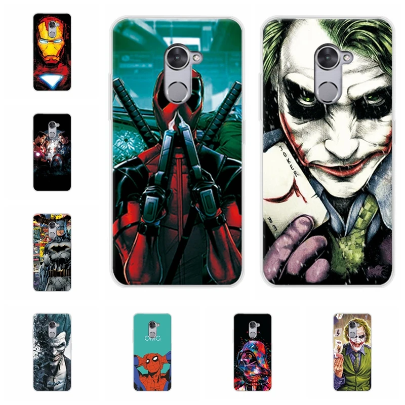 Charming Marvel Hero Captain America Phone Case For Vodafone Smart V8 Star Wars Soft TPU VFD710 VFD 710 |