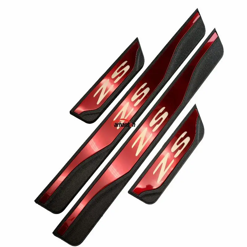 

Car-Styling Sticker For MG ZS 2017 2019 Car Styling Accessories Stainless Steel Door Sill Cover Trim Scuff Palte Protector Guard