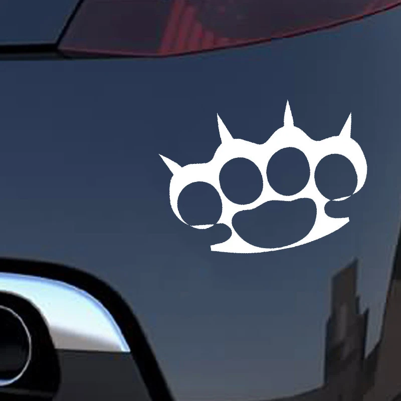HotMeiNi цветная Автомобильная наклейка Jdm Стайлинг латунные кастеты шипы для окна