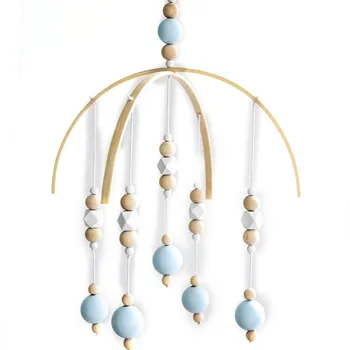

Beads Dormitory Room Decoration Wooden wall hanging Children's Room Wall Decoration Handlaid pieces