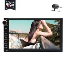 Octa Core Android 7.1 Car radio Stereo in Dash 7″ Head Unit GPS Navigation Bluetooth FM AM Radio Wifi USB SD+Rearview Camera