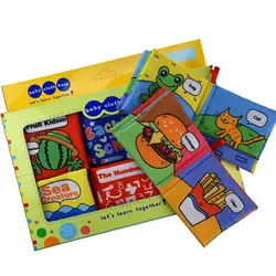 6 стиль детские книжки из мягкой ткани новорожденных детские развивающие коляски игрушки раннего детства образования игрушечные лошадки