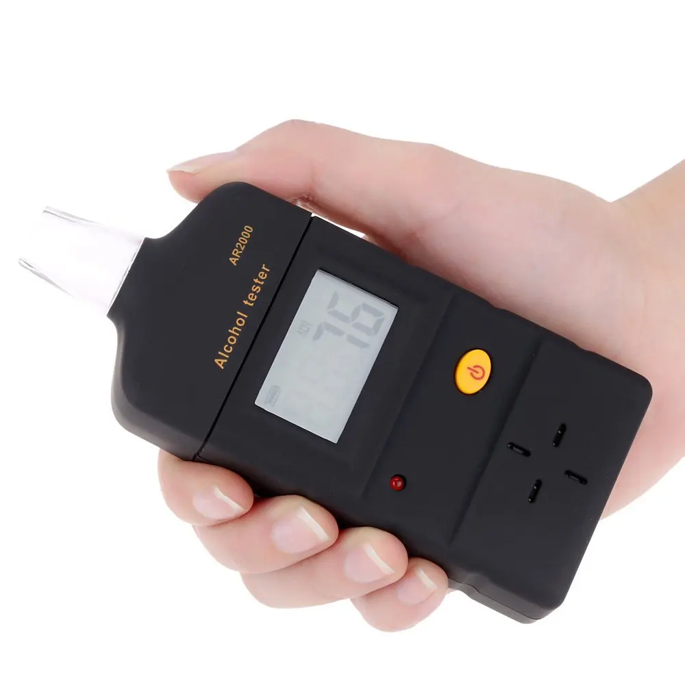 

New Professional Portable AR2000 Alcohol High Sensitive Tester Instrument Alcohol Concentration Meter Smart Handheld Analyzer