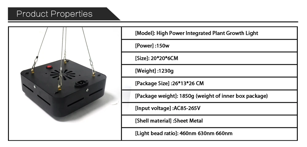 150 W 300 W COB полный спектр светодиодный светать с объективом для помещение медицина растения овощей и цветок в тепличная палатка