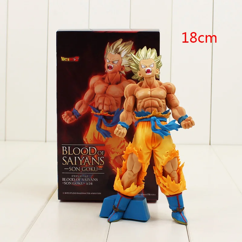 20 стилей Dragon Ball Z Супер Saiyan fe сын Goku vegeta воины прыгали 50th черный Scultures золотистым фигурка из ПВХ фигурка игрушки - Цвет: Style 18 with box