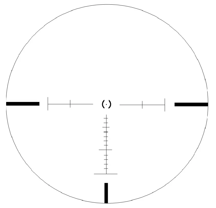 TOTEN 1 8x26 первый фокусный плоский прицел 1/10 мил см 0 мрад Регулируемая сетка оптика