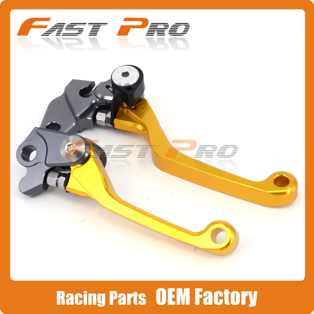 CNC Pivot Foldable Clutch Brake Lever For RM125 RM250 96 03 Motocross