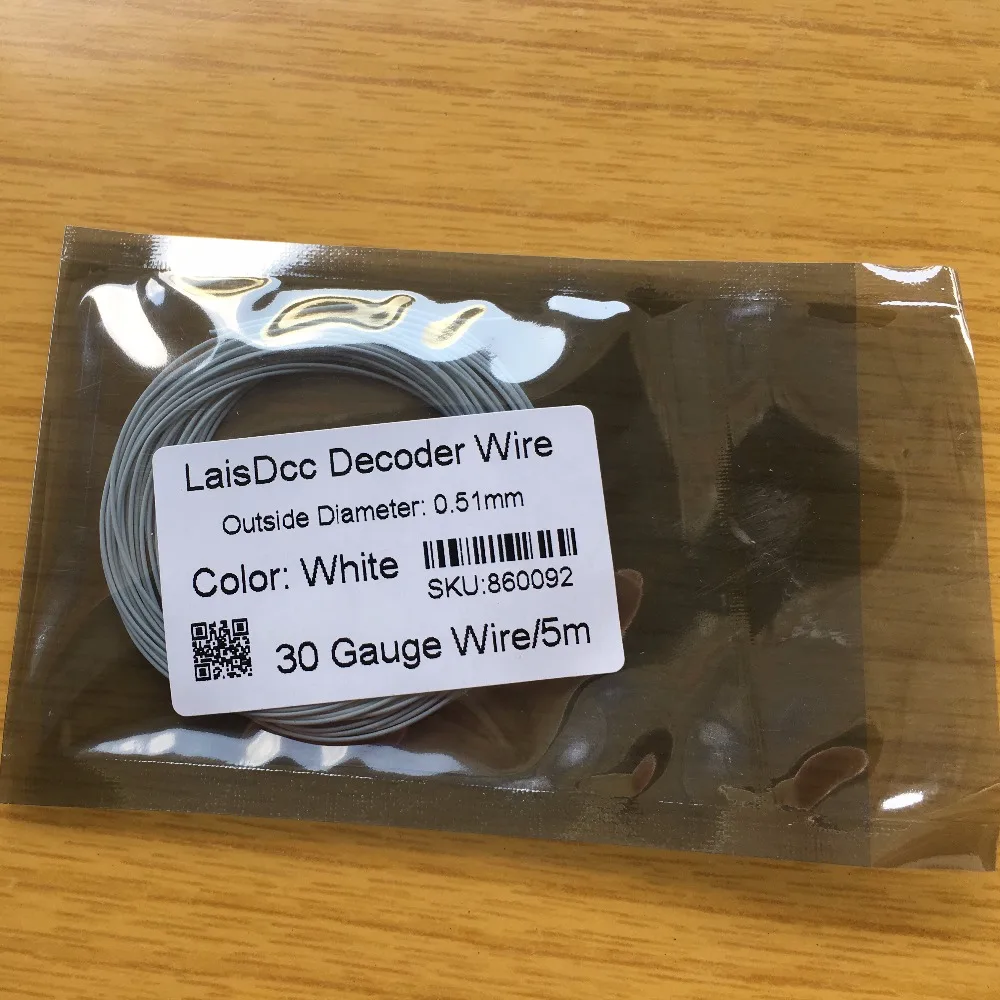 30AWG 5 м LaisDcc многожильный ультра тонкий гибкий декодер тонкий провод с 0,51 мм наружным диаметром/LaisDcc бренд