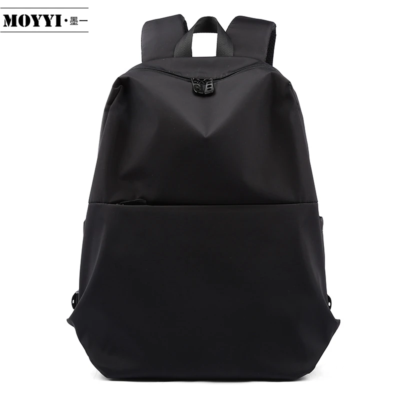 

MOYYI Slim Laptop Backpack Men Office Work Men Backpacks Business Bag Black Super Quality Oxford Anti-Wrinkle Bags