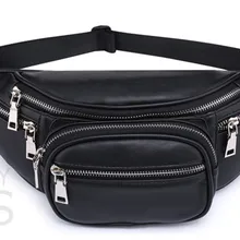 Мужские поясные сумки модные функциональные пакеты деньги телефон ремень сумка-монетница