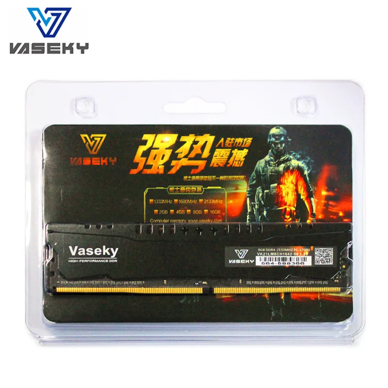 Vaseky 8 Гб памяти для рабочего стола DDR3 1600 МГц Компьютерная память модуль 8G 1600 PC ram 240pin BGA