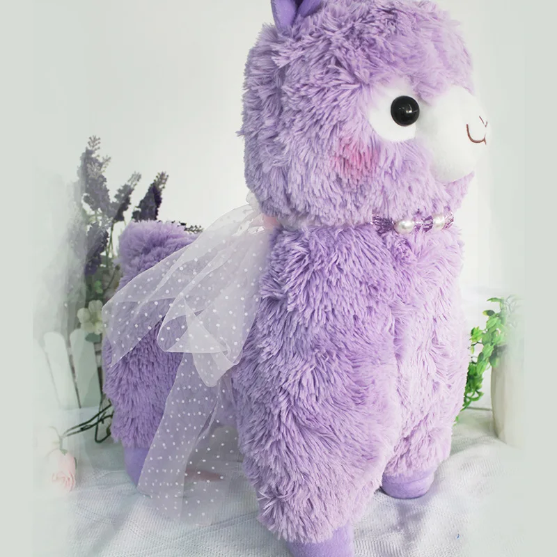50 cm peluche alpacasso alpaca 4 Color ovejas muñeca suave animales de peluche de juguete para bebé Niñas niños amante de los niños regalo de Cumpleaños