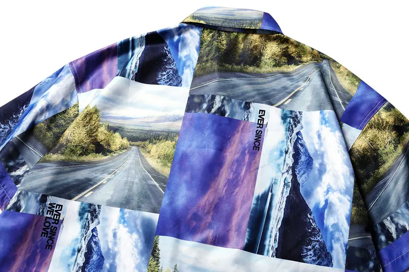 Landscape Print Shirts 7