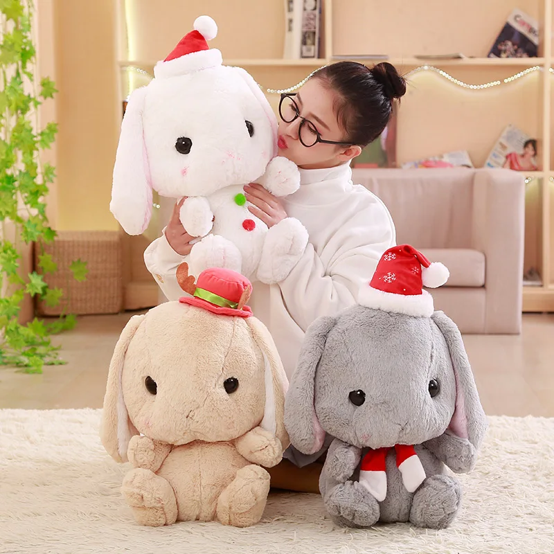 1 шт. 32 см/45 см Kawaii Рождественский кролик плюшевые куклы свисающий детская игрушка