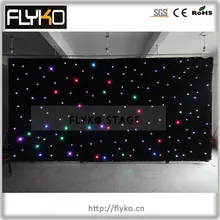 3x6 м каждый квадратный 6 шт. Aliexpress синий Star одежда светодиодный занавес звезды