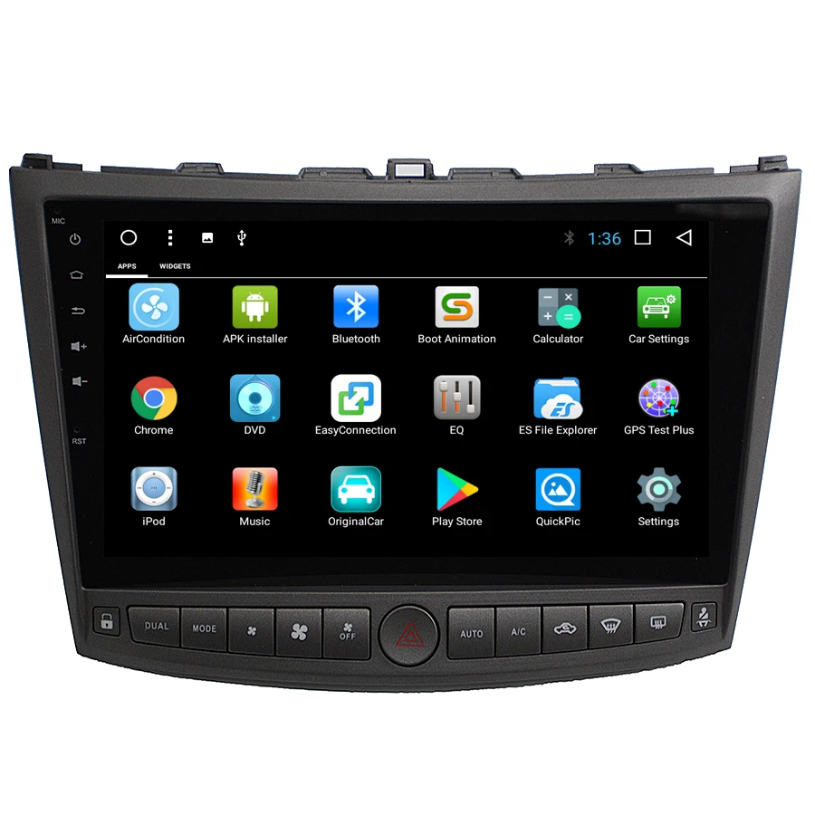 Asvegen Автомобильный DVD Радио мультимедийный плеер для Lexus is250 IS200 IS300 Android 8,1 10,2 дюймов gps навигация с Bluetooth 2 Гб+ 32 ГБ