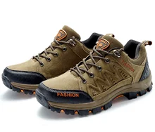 Men Hiking Shoes Sneakers Breathable Trekking Shoes Waterproof Climbing Zapatillas Deportivas Hombre Outdoor Sports Shoes
