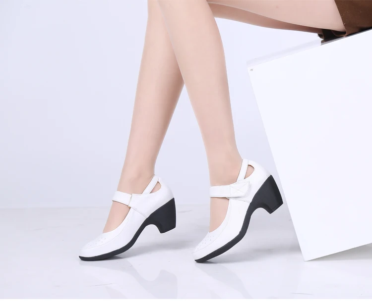 Новая водонепроницаемая обувь на платформе и высоком каблуке Женская танцевальная обувь на толстой подошве танцевальная обувь для показа и банкета женская обувь с тремя шагами