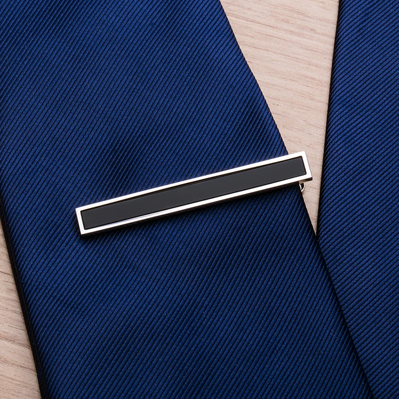 KFLK запонки stickpin tie pin мужской свадебный подарок черный камень зажим для галстука, запонки stickpin новые продукты