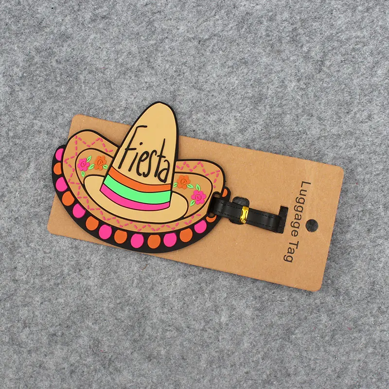 Sunny Fruits Tavel Accessories Creative Luggage Tag Silica Gel Suitcase ID Addres Holder Baggage Boarding Tags Portable Label Sunny Fruits Tavel Accessories Creative Luggage Tag Silica Gel Suitcase ID Addres Holder Baggage Boarding Tags Portable Label