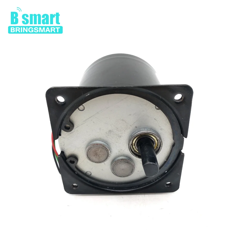 

Bringsmart 80KTYZ 220V AC 8 10 15 20 30rpm Speed Low Noise 60W 60kg.cm High Torque Synchronous Reduction AC Gear Motop Electrico