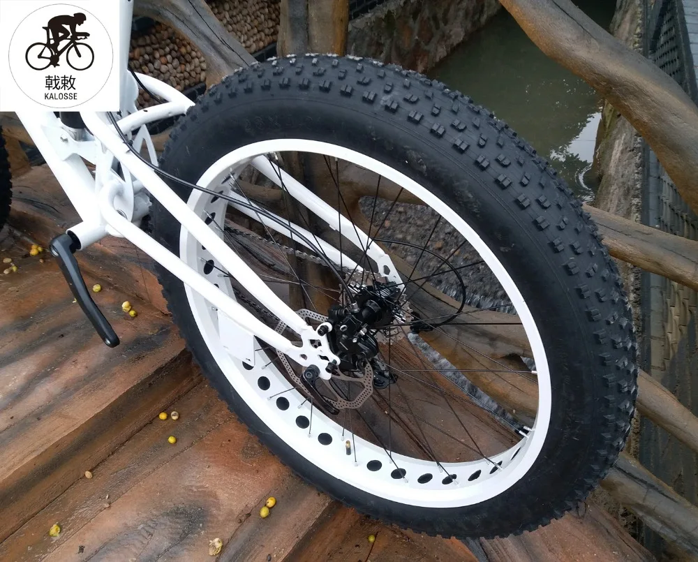 Sale Kalosse  soft-tail frame  beach  bike  26*4.0 tires  17 inch Hydraulic brakes    M310   Snow bike  24 speed 24