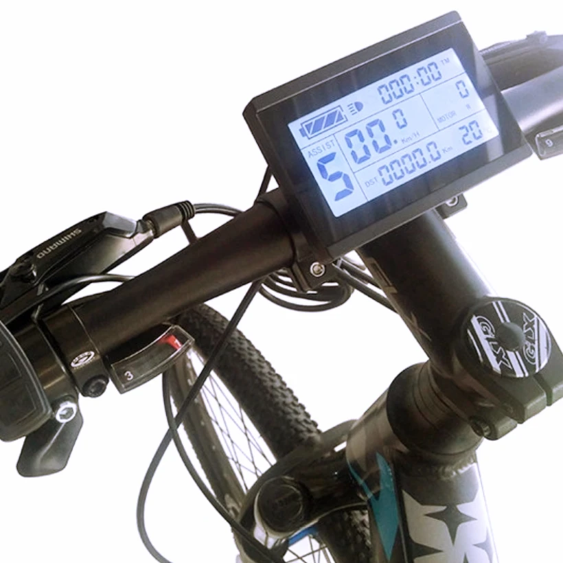 Top 36V 48V 500W 25Amax Brushless DC Motor Controller Ebike LCD3 KUNTENG LCD Controller +KT-LCD3 Display One Set 2