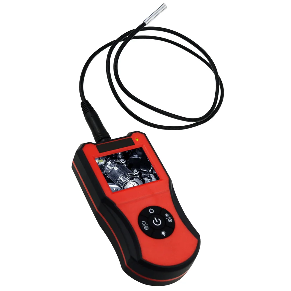 

Industrial Inspection Camera 5.5mm Camera Head with 6 LED Lights 1M Cable Portable w/ 2.7" LCD FREE Carry Pouch