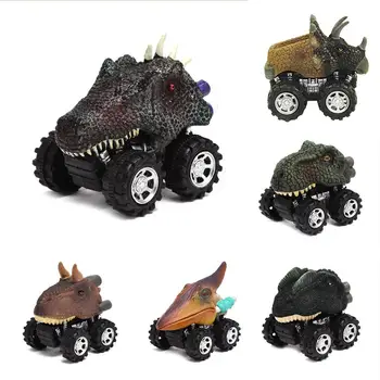 

Animal Children Gift Toy Dinosaur Model Mini Toy Car Gift Pull Back Cars Toy Truck Hobby Funny KID Gift Drop Shipping