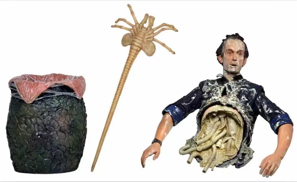 NECA Movie Aliens Figure Bishop Queen Attack Alien Pvc Action Figures Doll Collection Model Toy (5)