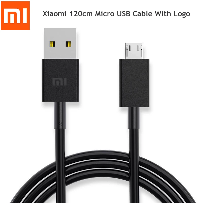 

100% Original Xiaomi 2A Micro USB Cable Fast Charging Data SYNC Wire For Redmi 4A 4X 5 5 plus 6 6 pro S2 Note 4/4A/5/5A Mi Mix 3